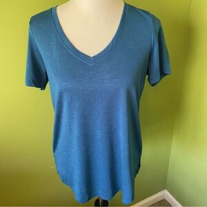 Athleta Tencel Blend V-neck Tee